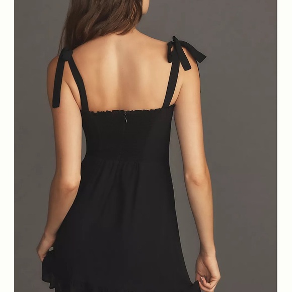 NWT Anthropologie Reformation Christine Little black dress - Picture 2 of 9